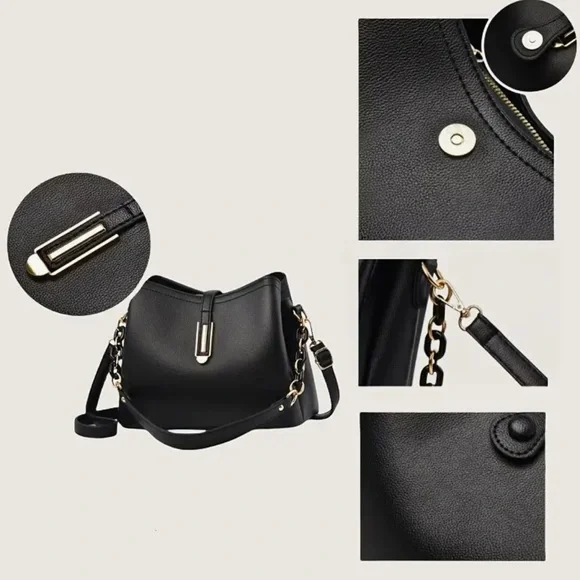 Elegant Burgundy Women's Bag NIP - Picture 7 of 8